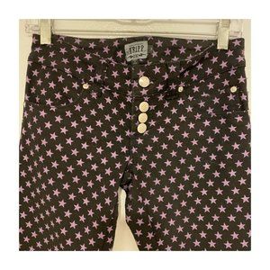 Hip Huggers-Low rise Boot leg denim